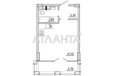 1-комнатная квартира по адресу 7 км овидиопольской дор. (площадь 32,6 м²) - Atlanta.ua - фото 18