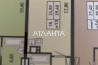 1-room apartment apartment by the address st. Pishonovskaya (area 29,4 m²) - Atlanta.ua - photo 6