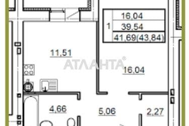 1-кімнатна квартира за адресою вул. Миколаївська (площа 42 м²) - Atlanta.ua - фото 26