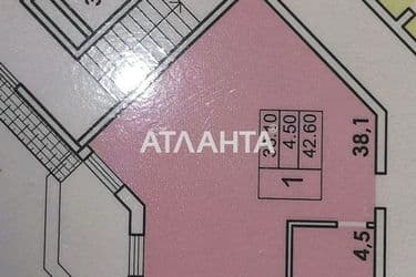 1-кімнатна квартира за адресою вул. Дача Ковалевського (площа 45,4 м²) - Atlanta.ua - фото 14