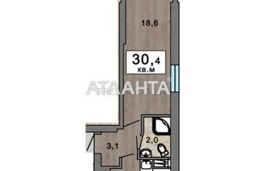 1-кімнатна квартира за адресою вул. Балківська (площа 30,4 м²) - Atlanta.ua - фото 20