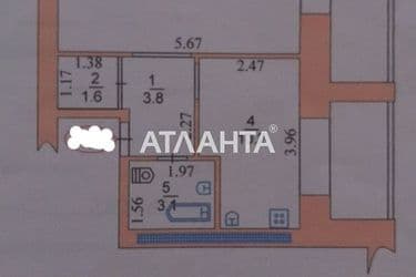 1-room apartment apartment by the address st. Mira pr Lenina (area 47,4 m²) - Atlanta.ua - photo 11