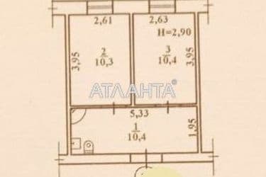 2-комнатная квартира по адресу ул. Градоначальницкая (площадь 31,1 м²) - Atlanta.ua - фото 12