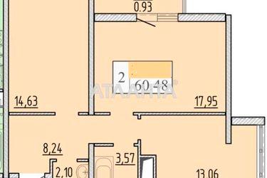 2-кімнатна квартира за адресою вул. Перлинна (площа 60,2 м²) - Atlanta.ua - фото 34