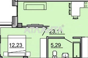 1-room apartment apartment by the address st. Avdeeva chernomorskogo (area 44,2 m²) - Atlanta.ua - photo 16