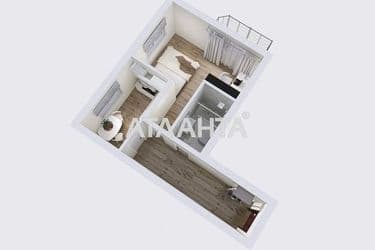 1-room apartment apartment by the address st. Tsentralnaya (area 38 m²) - Atlanta.ua - photo 57