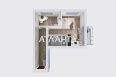 1-room apartment apartment by the address st. Tsentralnaya (area 38 m²) - Atlanta.ua - photo 43