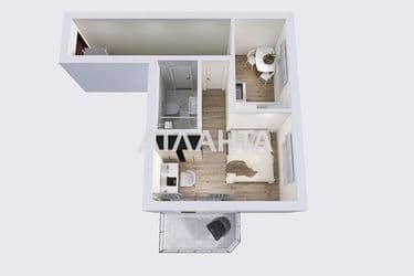 1-room apartment apartment by the address st. Tsentralnaya (area 38 m²) - Atlanta.ua - photo 49