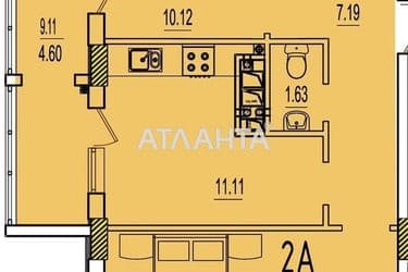 2-rooms apartment apartment by the address st. Stroitelnaya (area 58 m²) - Atlanta.ua - photo 19