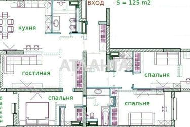 3-rooms apartment apartment by the address st. Fontanskaya dor Perekopskoy Divizii (area 125 m²) - Atlanta.ua - photo 6