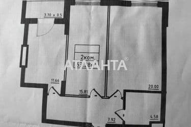 2-кімнатна квартира за адресою вул. Дача Ковалевського (площа 63,3 м²) - Atlanta.ua - фото 11