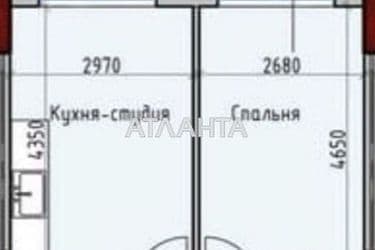 1-кімнатна квартира за адресою вул. Донського Дмитра (площа 38,8 м²) - Atlanta.ua - фото 10