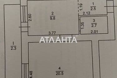 1-room apartment apartment by the address st. Magistralnaya (area 37,8 m²) - Atlanta.ua - photo 28