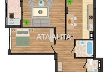 2-комнатная квартира по адресу ул. Николаевская (площадь 64,1 м²) - Atlanta.ua - фото 12