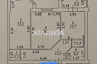 2-кімнатна квартира за адресою вул. Говорова марш. (площа 81,3 м²) - Atlanta.ua - фото 13