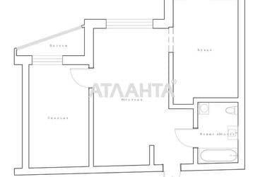 2-rooms apartment apartment by the address st. Chornomorska (area 66 m²) - Atlanta.ua - photo 41