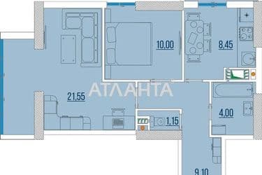 2-комнатная квартира по адресу ул. Бугаевская (площадь 61 м²) - Atlanta.ua - фото 8