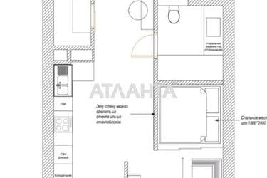 1-кімнатна квартира за адресою вул. Заболотного (площа 41 м²) - Atlanta.ua - фото 31