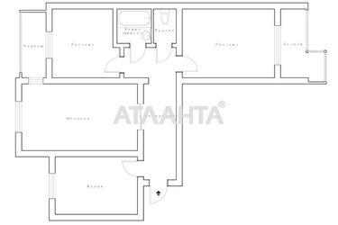 3-комнатная квартира по адресу ул. Королева ак. (площадь 64 м²) - Atlanta.ua - фото 41