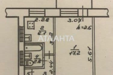 1-кімнатна квартира за адресою вул. Педагогічна (площа 30 м²) - Atlanta.ua - фото 13