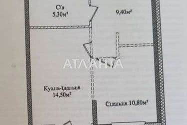 1-комнатная квартира по адресу ул. Варненская (площадь 44 м²) - Atlanta.ua - фото 5