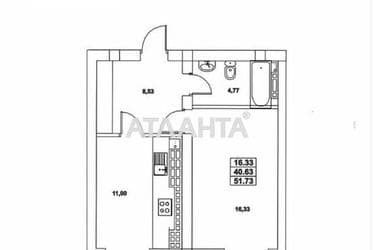 1-кімнатна квартира за адресою вул. Міланська (площа 56 м²) - Atlanta.ua - фото 18