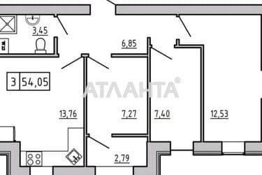 3-кімнатна квартира за адресою вул. Спрейсу (площа 54 м²) - Atlanta.ua - фото 6