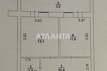 3-комнатная квартира по адресу ул. Заболотного ак. (площадь 105 м²) - Atlanta.ua - фото 49