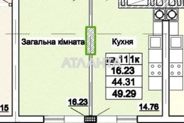 1-кімнатна квартира за адресою вул. Стуса (площа 49,3 м²) - Atlanta.ua - фото 14