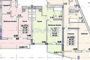 1-комнатная квартира по адресу Стуса В. Ул. (площадь 45,6 м²) - Atlanta.ua - фото 15