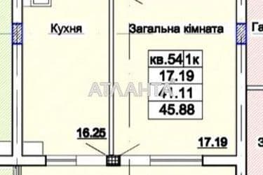 1-кімнатна квартира за адресою вул. Стуса (площа 44,8 м²) - Atlanta.ua - фото 9