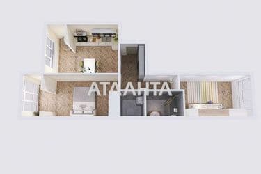 2-rooms apartment apartment by the address st. Truskavetskaya ul (area 72 m²) - Atlanta.ua - photo 56