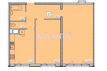 2-кімнатна квартира за адресою вул. Перлинна (площа 69,6 м²) - Atlanta.ua - фото 8