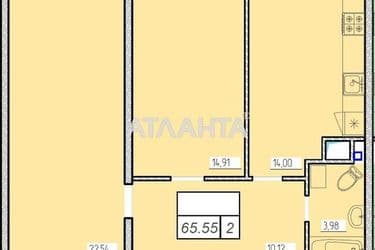 2-кімнатна квартира за адресою вул. Перлинна (площа 65,4 м²) - Atlanta.ua - фото 7