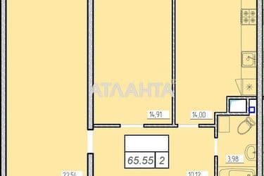 2-кімнатна квартира за адресою вул. Перлинна (площа 65,1 м²) - Atlanta.ua - фото 6