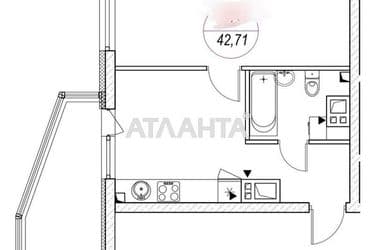 1-кімнатна квартира за адресою вул. Середньофонтанська (площа 44,6 м²) - Atlanta.ua - фото 11