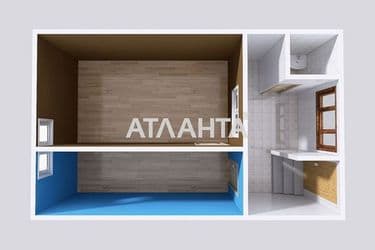 2-rooms apartment apartment by the address st. Chernyshevskogo (area 29,3 m²) - Atlanta.ua - photo 28