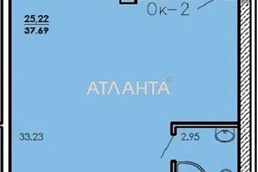 1-комнатная квартира по адресу ул. Цветаева ген. (площадь 39,9 м²) - Atlanta.ua - фото 27