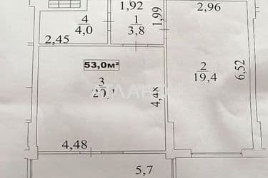 1-кімнатна квартира за адресою 7 км Овідіопольської дор. (площа 53 м²) - Atlanta.ua - фото 36