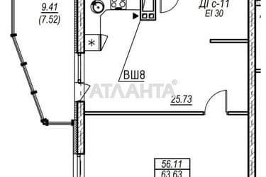 2-комнатная квартира по адресу ул. Среднефонтанская (площадь 64 м²) - Atlanta.ua - фото 7