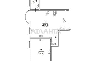 2-rooms apartment apartment by the address st. Fontanskaya dor Perekopskoy Divizii (area 84 m²) - Atlanta.ua - photo 16