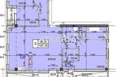 2-кімнатна квартира за адресою вул. Геранева (площа 127,2 м²) - Atlanta.ua - фото 4