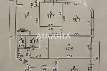 4+-rooms apartment apartment by the address st. Italyanskiy bul Tomasa ul (area 106 m²) - Atlanta.ua - photo 26