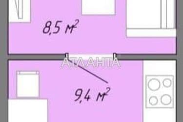 1-комнатная квартира по адресу Небесной Сотни пр. (площадь 25,8 м²) - Atlanta.ua - фото 5