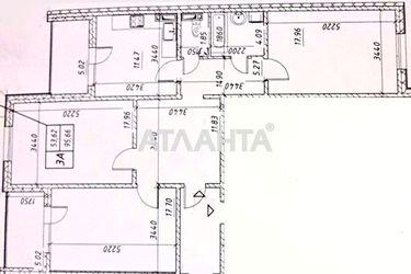 3-комнатная квартира по адресу Балтийский пер. (площадь 96 м²) - Atlanta.ua - фото 22
