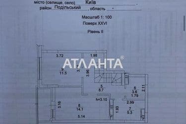 3-rooms apartment apartment by the address st. Ul Vyshgorodskaya (area 94 m²) - Atlanta.ua - photo 35