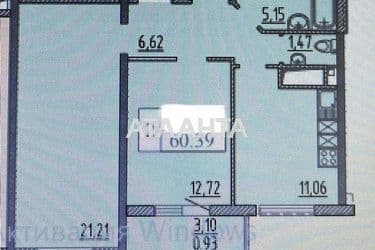 2-кімнатна квартира за адресою вул. Перлинна (площа 60,7 м²) - Atlanta.ua - фото 11