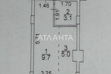 1-комнатная квартира по адресу ул. Бочарова ген. (площадь 21 м²) - Atlanta.ua - фото 12