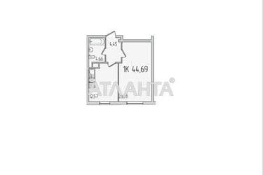 1-комнатная квартира по адресу ул. Сахарова (площадь 45 м²) - Atlanta.ua - фото 24