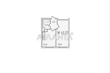 1-комнатная квартира по адресу ул. Сахарова (площадь 44 м²) - Atlanta.ua - фото 46